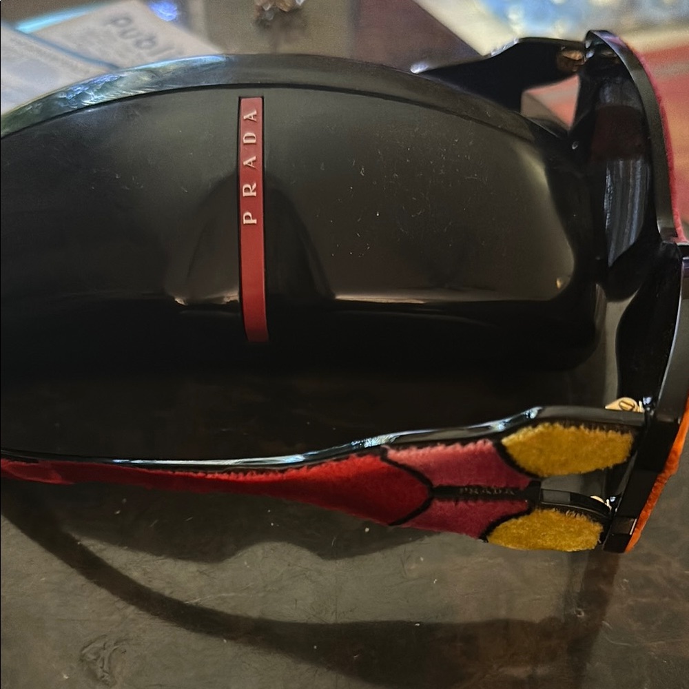 Prada Red winter sunglasses